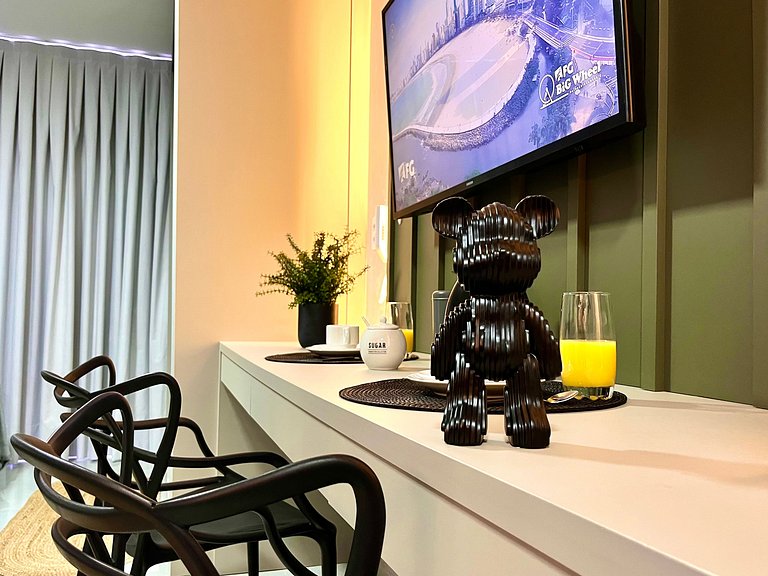 Loft Elegante & Confortável Unipraias