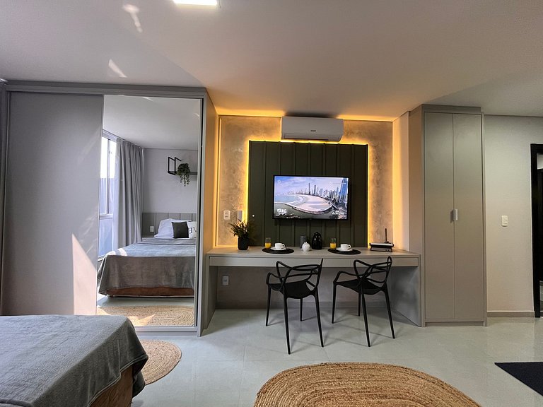 Loft Elegante & Confortável Unipraias