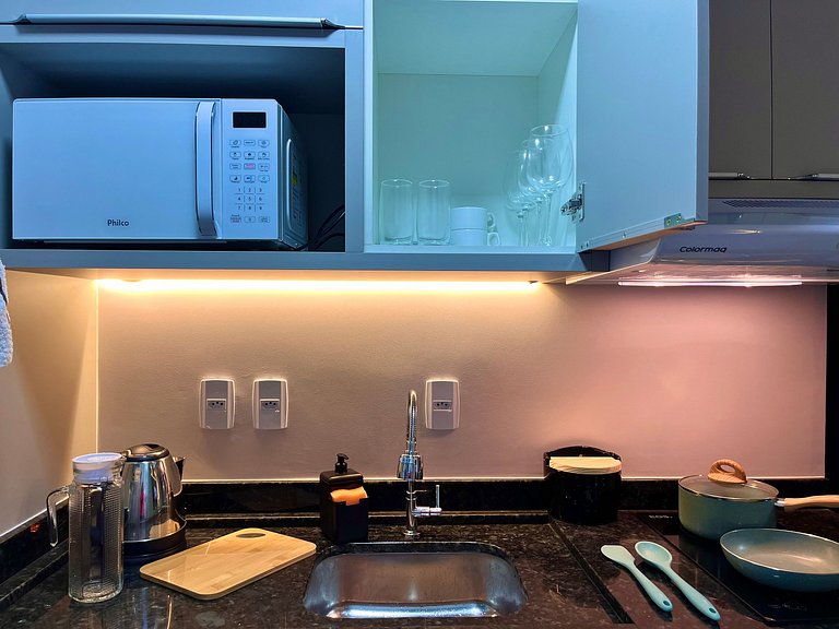 Loft Elegante & Confortável Unipraias