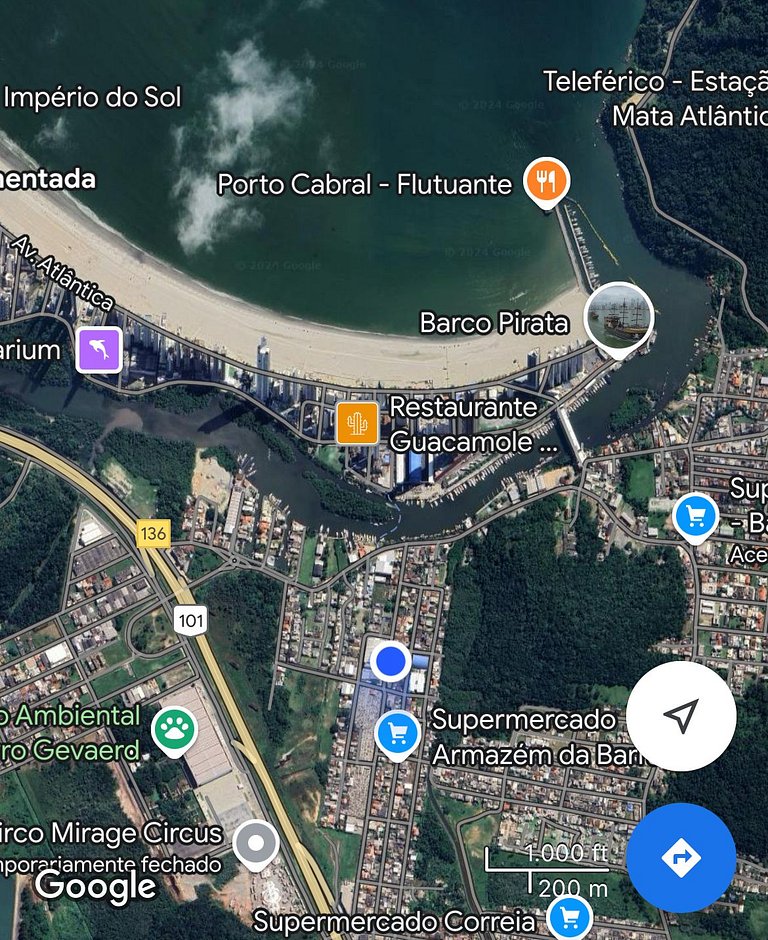 Loft Elegante & Confortável Unipraias