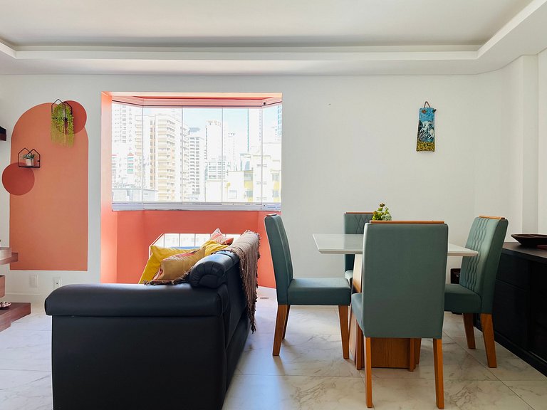 Apê Central 2 Quartos com Tv e AC Av Brasil