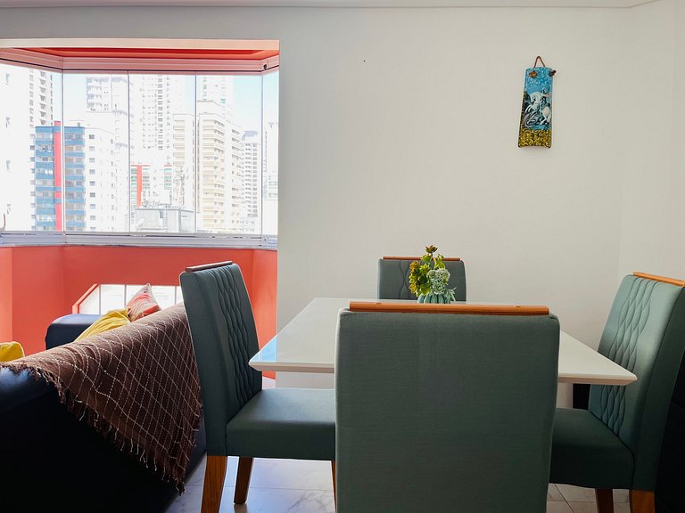 Apê Central 2 Quartos com Tv e AC Av Brasil