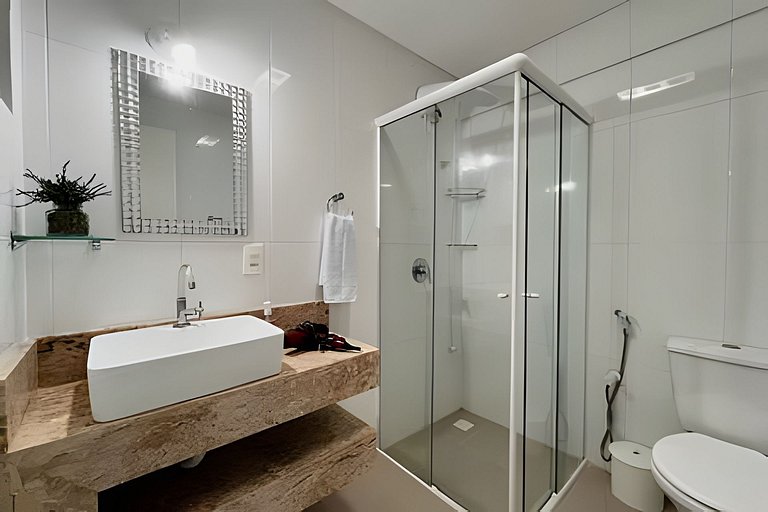 Apartamento 1 quarto com sacada Locação Flexível