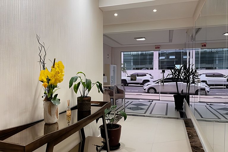 Apartamento 1 quarto com sacada Locação Flexível
