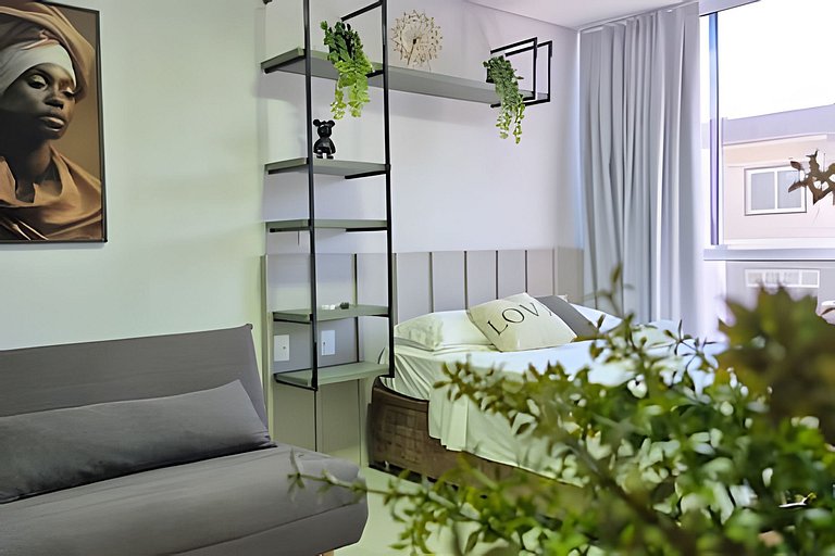 Loft Elegante & Confortável Unipraias |MA191