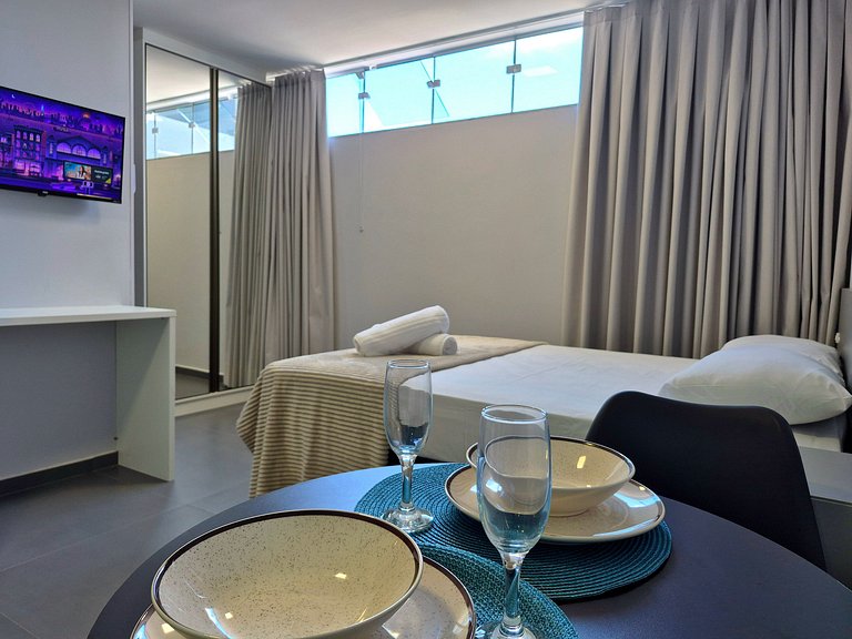 Loft Completo & Funcional na Barra BC |MA209