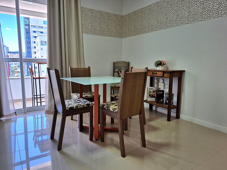 Apartamento 1 quarto com sacada Locação Flexível