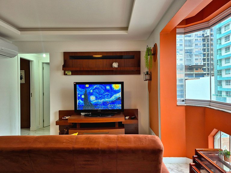 2 Quartos Aconchegante 100m da Praia Central|MA197