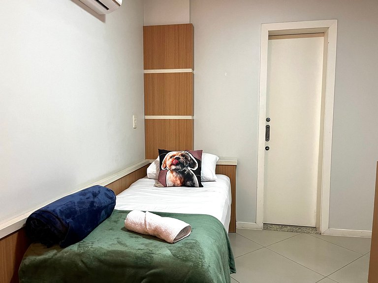 3 Quartos|Quadra Mar com Churrasqueira| 2 VG|MA238