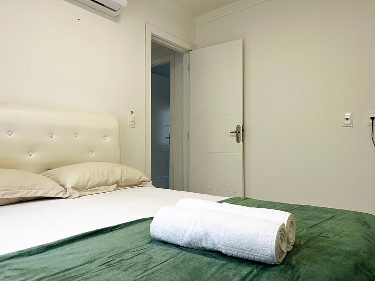 2 Quartos Aconchegante 100m da Praia Central|MA197