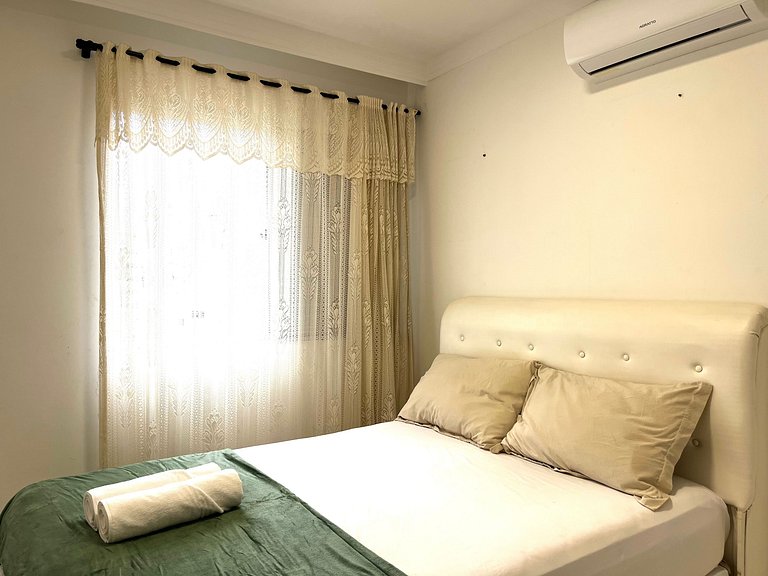 2 Quartos Aconchegante 100m da Praia Central|MA197