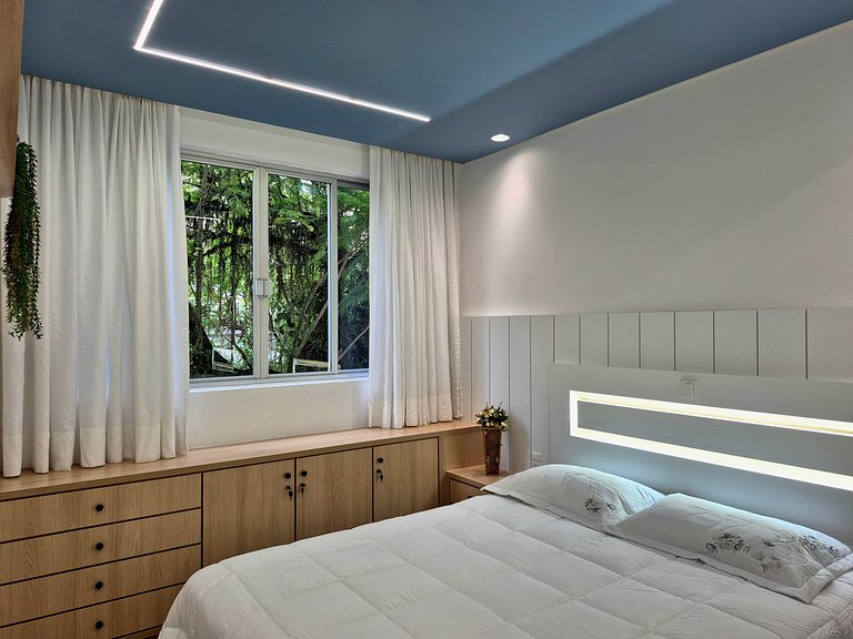 Burle Marx Design |80m da Praia 2Q Av Brasil|MA239