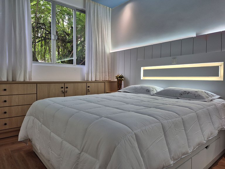Burle Marx Design |80m da Praia 2Q Av Brasil|MA239