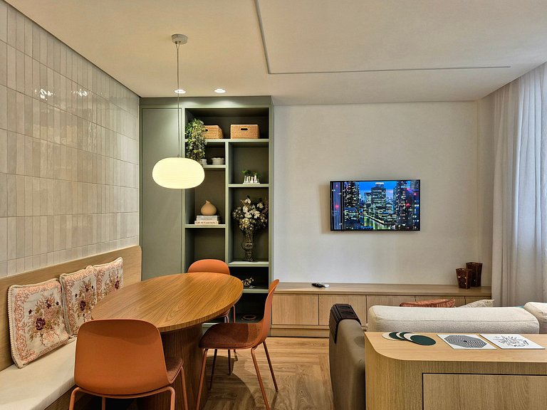 Burle Marx Design |80m da Praia 2Q Av Brasil|MA239