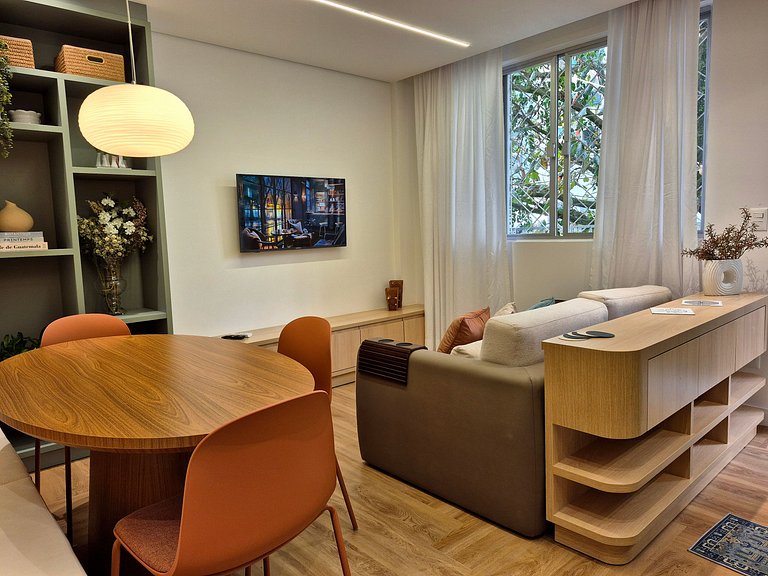 Burle Marx Design |80m da Praia 2Q Av Brasil|MA239